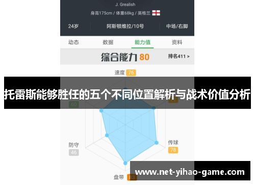 托雷斯能够胜任的五个不同位置解析与战术价值分析